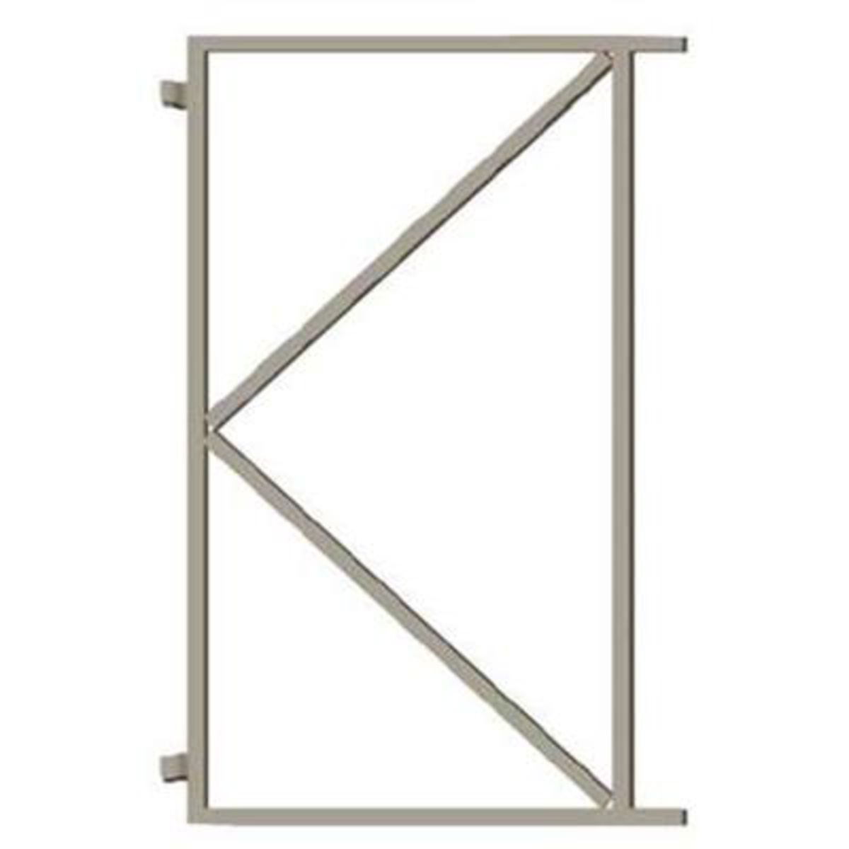 Deur Stalen Frame Leeg 155x90cm