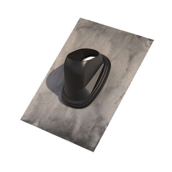 Dakdoorvoerpan Lood Universeel 166 25/45° 50×50