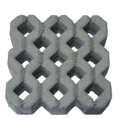 BKB Okovit Mini 30x30x8cm Grasbetontegel